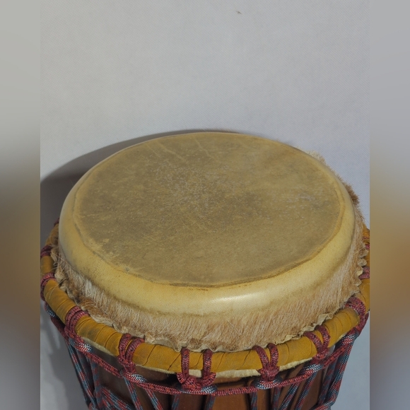 Handcrafted Ashiko 10 In Natural Head Drum with Gig Bag - Picture 4 of 11